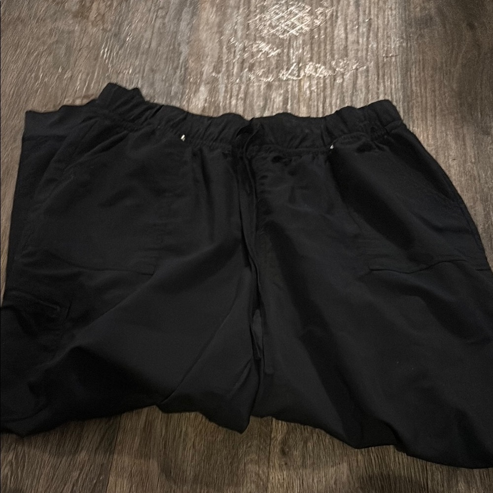 Black Scrub Pants